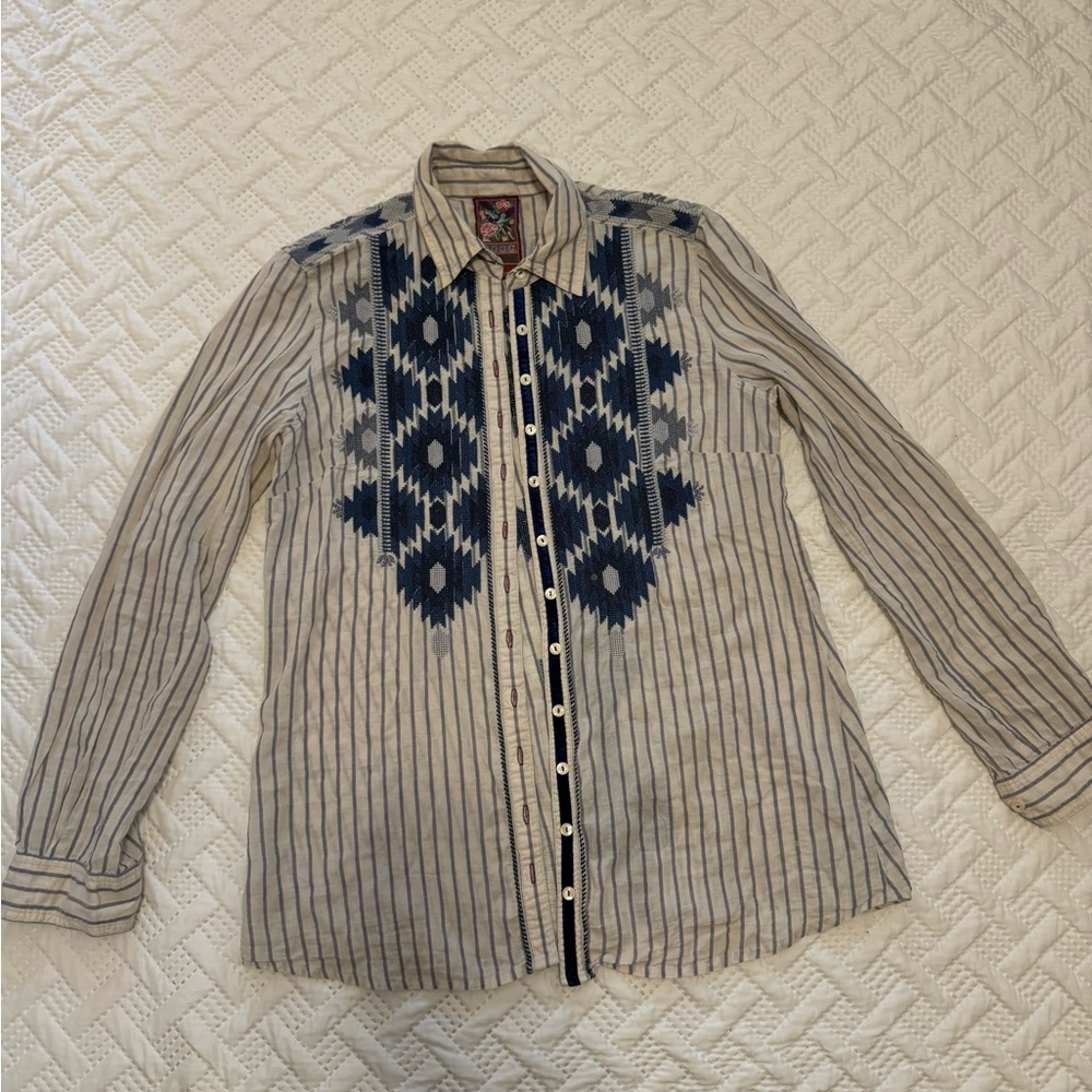 Johnny Was Solange shirt - Picture 2 of 4